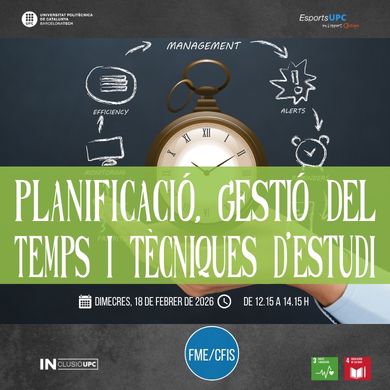 Planificació, gestió del temps, tècniques est