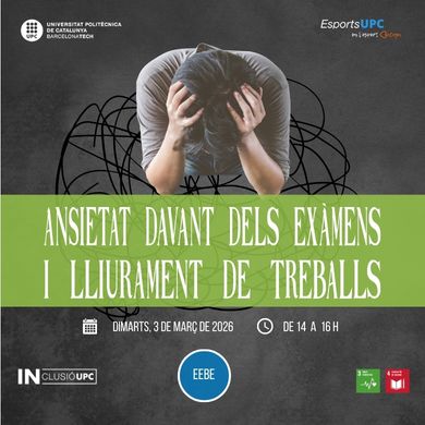 Ansietat davant exàmens i lliurament treballs
