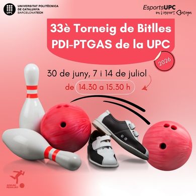 33è Torneig de Bitlles PDI-PTGAS 1r torn