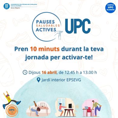 Pausa Activa al Campus de Vilanova