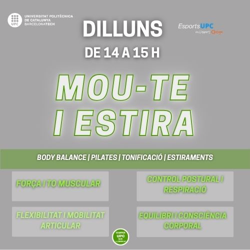 Tonificació funcional a Campus Baix Llobregat