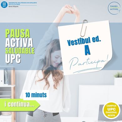Pauses Actives Saludables al Campus D-Besòs