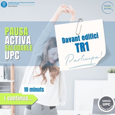 10 Pauses Actives al Campus de Terrassa