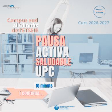 Pausa Activa al Campus sud - Setembre
