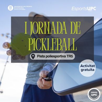 I Jornada Pickleball UPC Terrassa